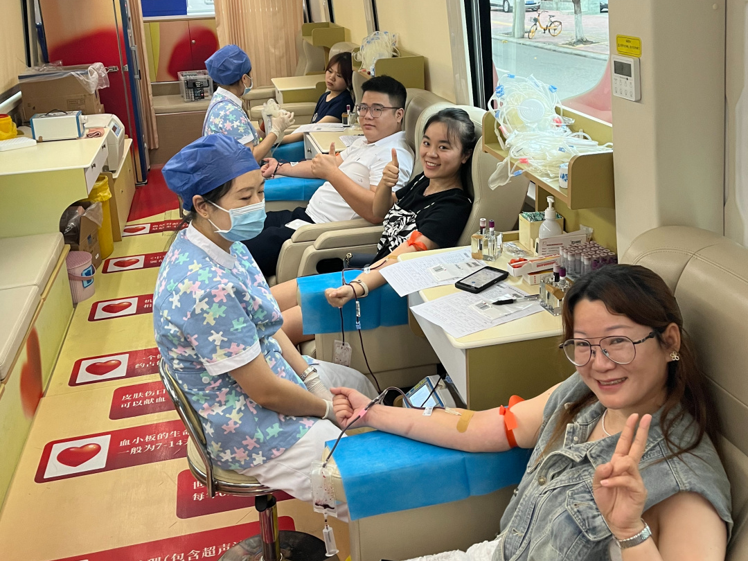 爱心凝聚 热血传递——亚洲av
组织开展无偿献血活动